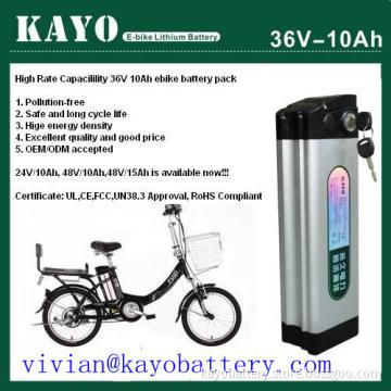 Electronic bike Battery with Charger, BMS